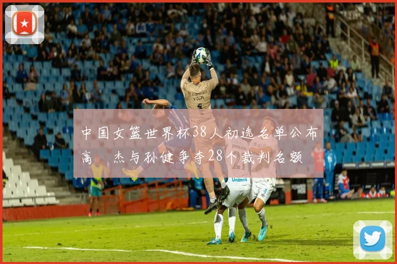中国女篮世界杯38人初选名单公布高昳杰与孙健争夺28个裁判名额